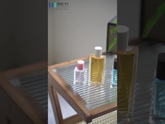 Logo na zamówienie Szklane butelki z perfumami Crimp Spray Pump Opakowanie w różnych kształtach Kolory 30ml-100ml