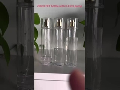 Wysokiej jakości butelka perfum dla zwierząt domowych 250 ml FEA 20 mm ze złotą nakrętką