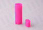 PP Pink Smooth Clear Lip Balm Tubes / Refill Chapstick Tube For Cosmetics