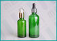 Zielone szklane butelki z kroplomierzem, 10 ml 20 ml 30 ml E-Liquid Butelka z kroplomierzem
