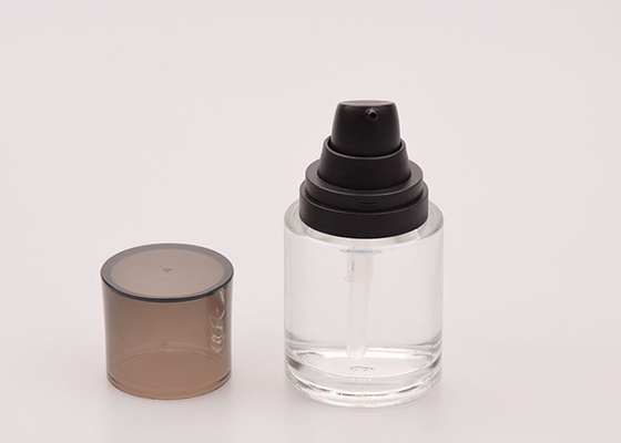 18/400 40 ml szklanych słoików z pokrywkami Małe okrągłe szklane butelki FDA