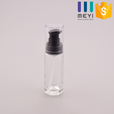 30 ml kosmetycznych bezpowietrznych butelek z pompką, bez rozlewania, bezpowietrznych szklanych butelek kosmetycznych